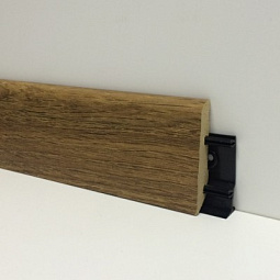 Плинтус 2400х15х50 мм, DWOL291 Классический Тик